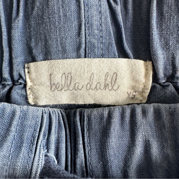 Blue Draw String Waist Shorts - Picture 3 of 7